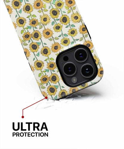 Cheerful Sunflower Garden Vibes iPhone case Case Cazify - Delivery Canada