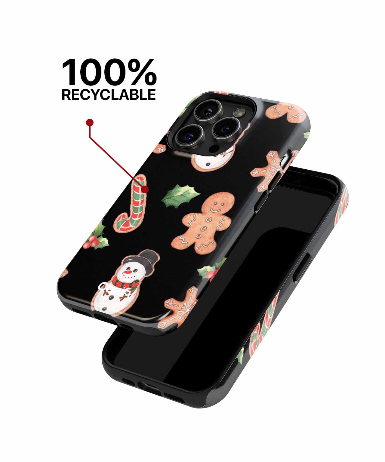 Cheerful Winter Treats Festivity iPhone case Case Cazify - Delivery Canada