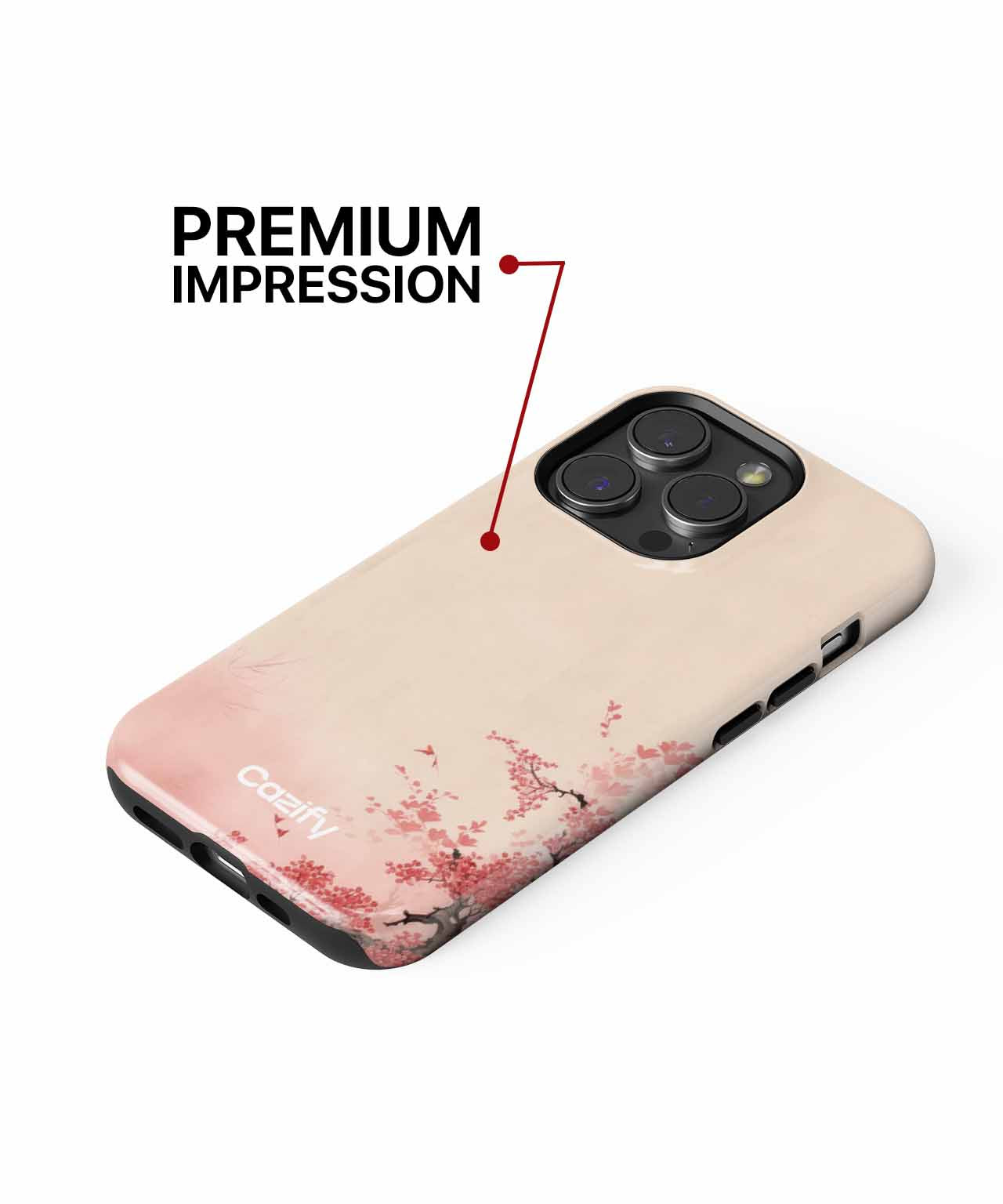 Cherry Blossom Dreamy Serenity iPhone case Case Cazify - Delivery Canada