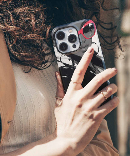 Chic Fashionista with Bold Style iPhone case Case Cazify - Delivery Canada