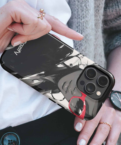Chic Fashionista with Bold Style iPhone case Case Cazify - Delivery Canada
