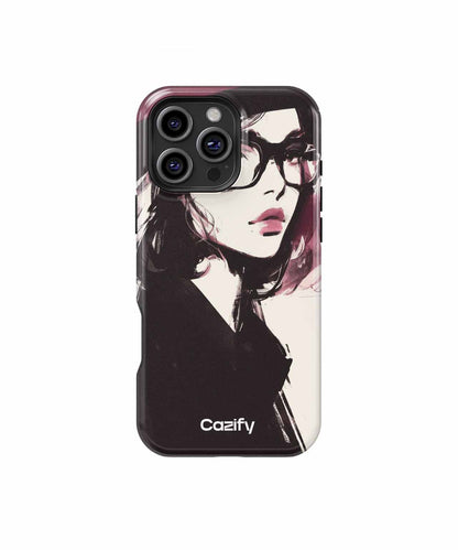 Chic Mysterious Style Icon iPhone case Case Cazify - Delivery Canada