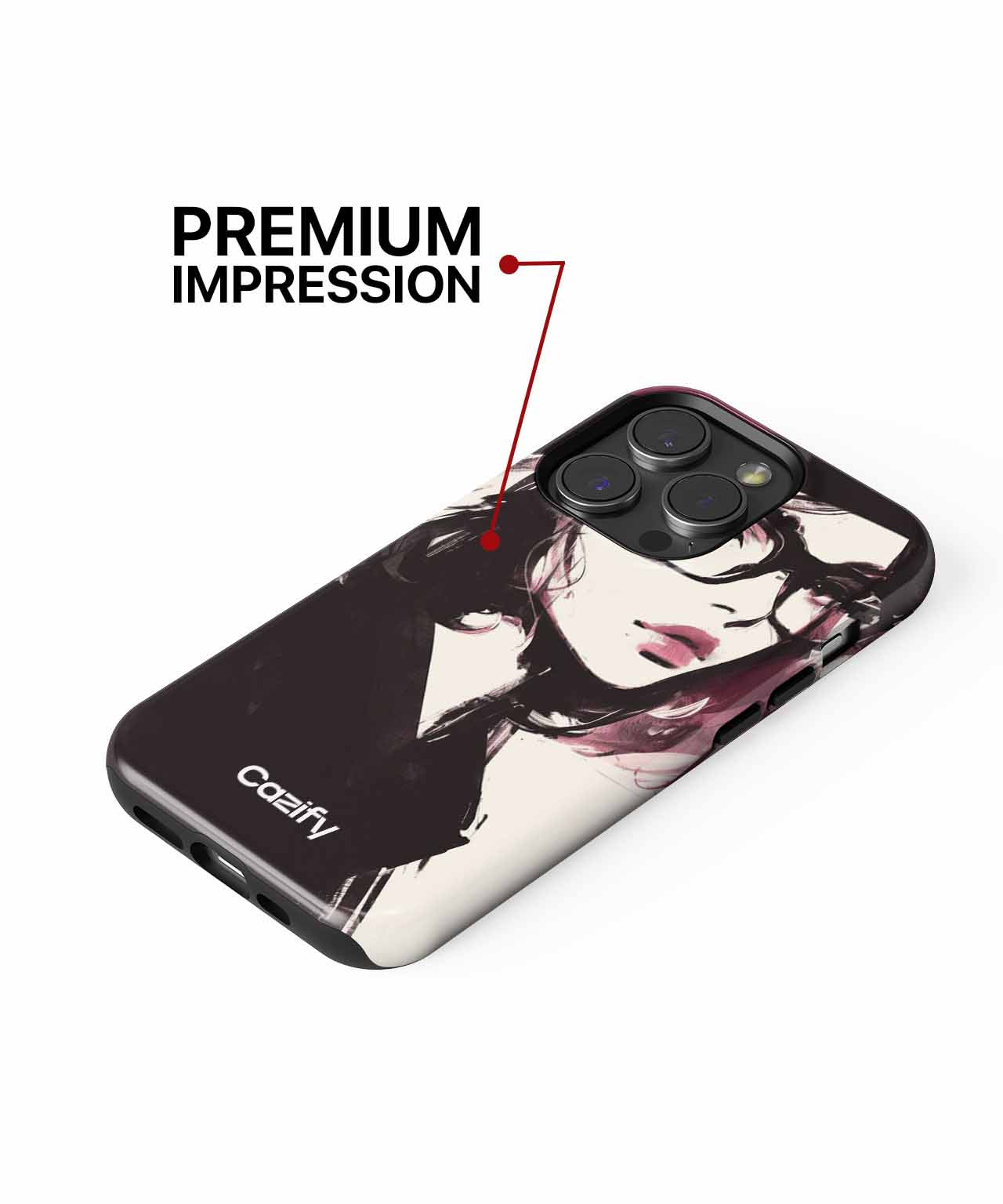 Chic Mysterious Style Icon iPhone case Case Cazify - Delivery Canada