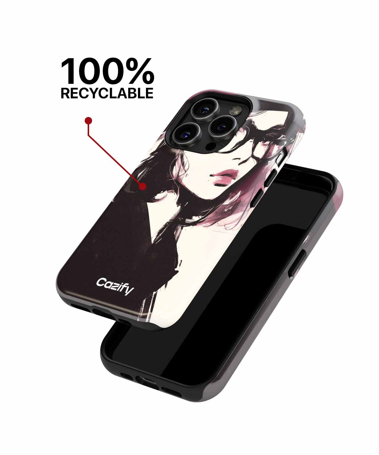 Chic Mysterious Style Icon iPhone case Case Cazify - Delivery Canada