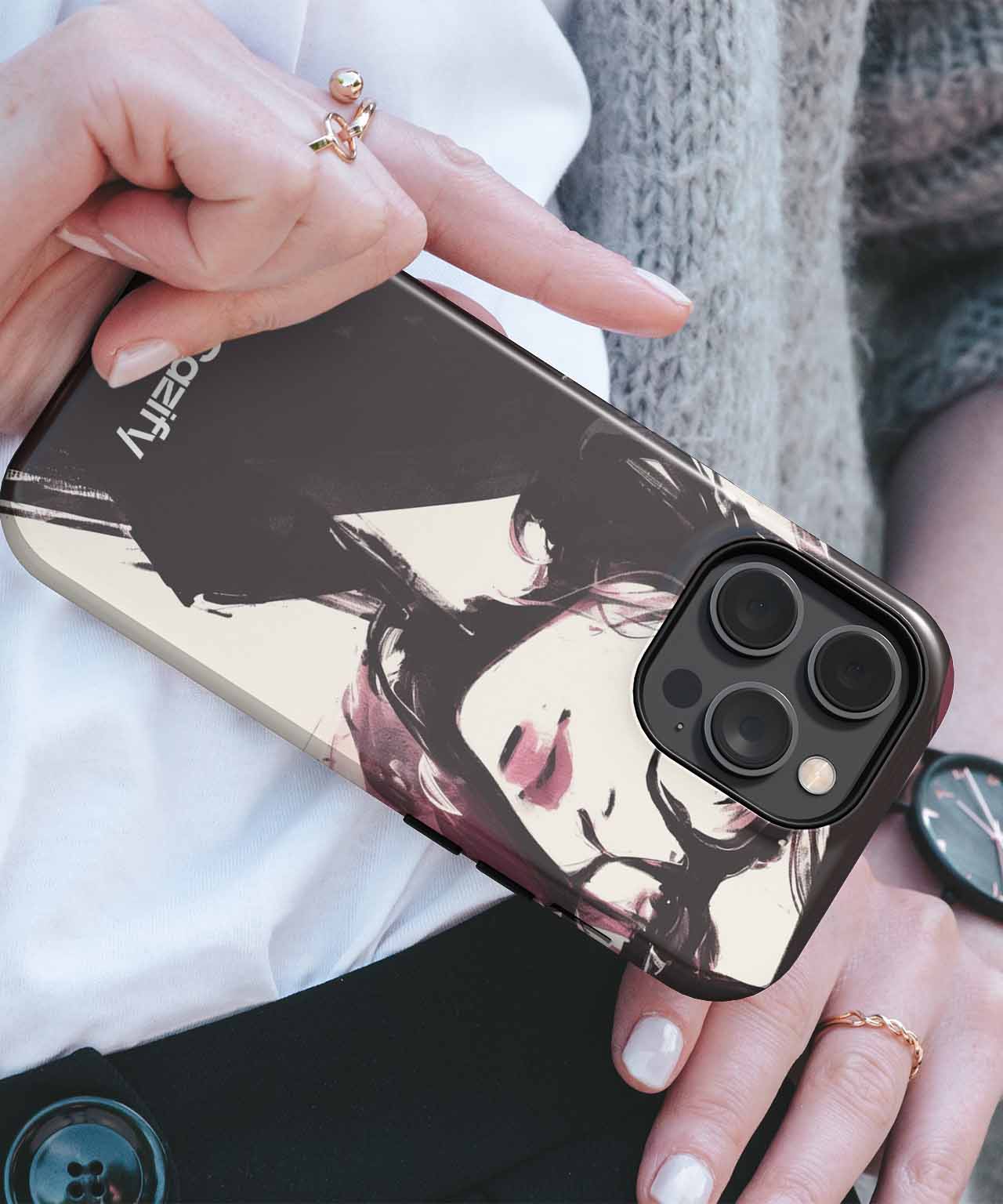 Chic Mysterious Style Icon iPhone case Case Cazify - Delivery Canada