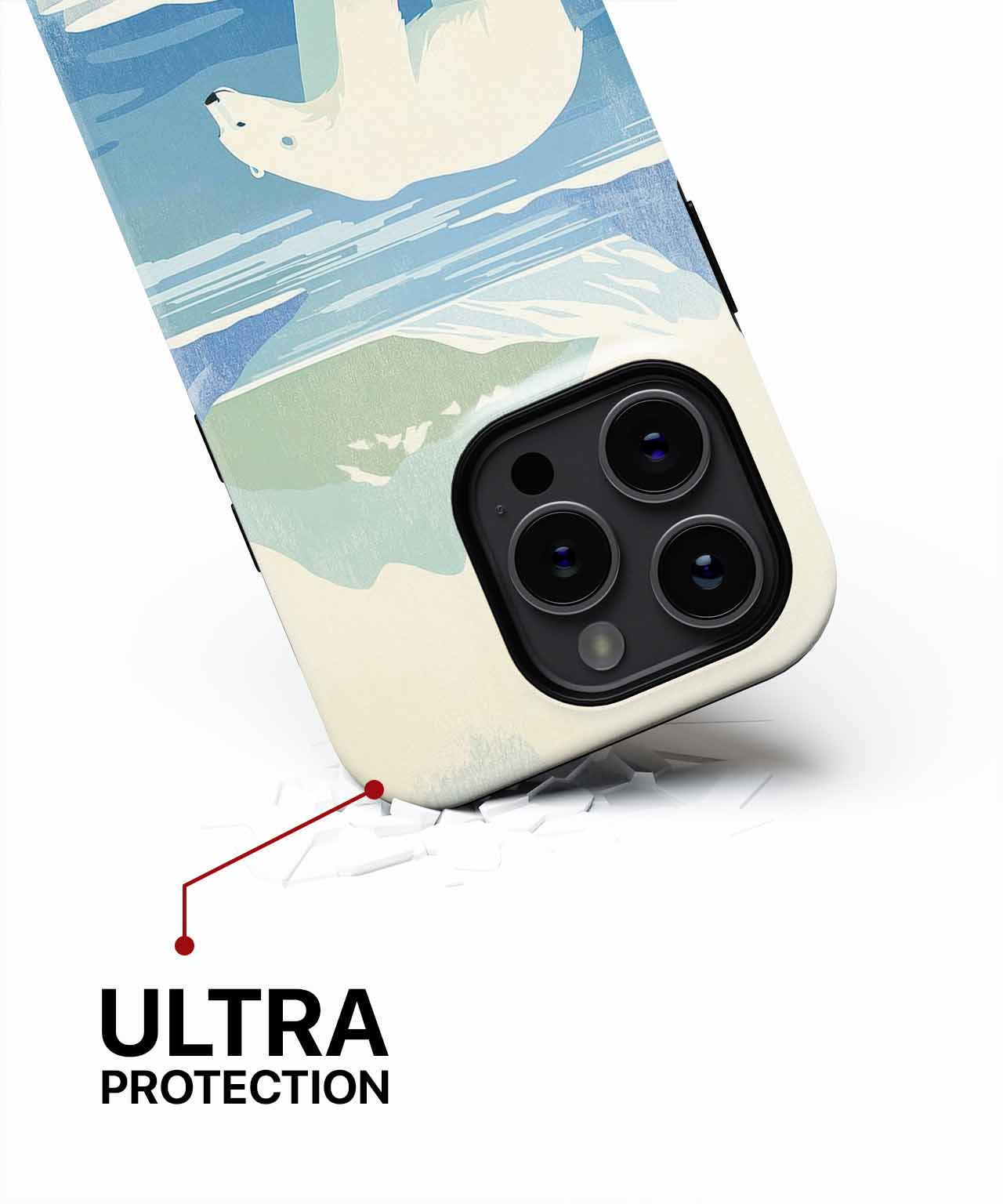 Chillin' with a Polar Bear Vibe iPhone case Case Cazify - Delivery Canada