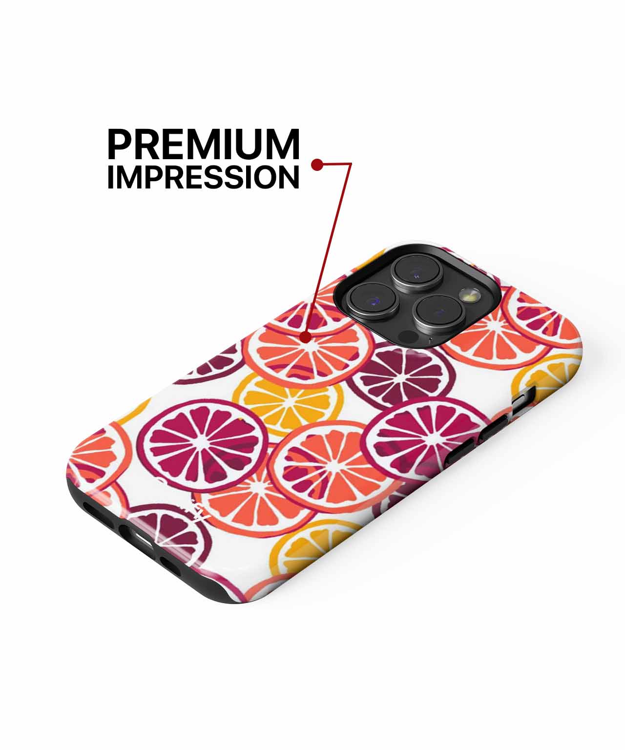 Citrusy Delight Fest of Colors iPhone case Case Cazify - Delivery Canada