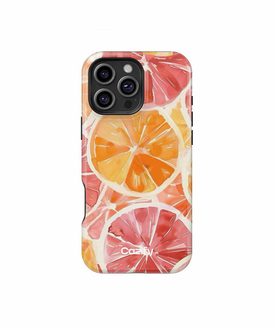 Citrusy Delight with a Splash of Fun iPhone case Case Cazify - Delivery Canada