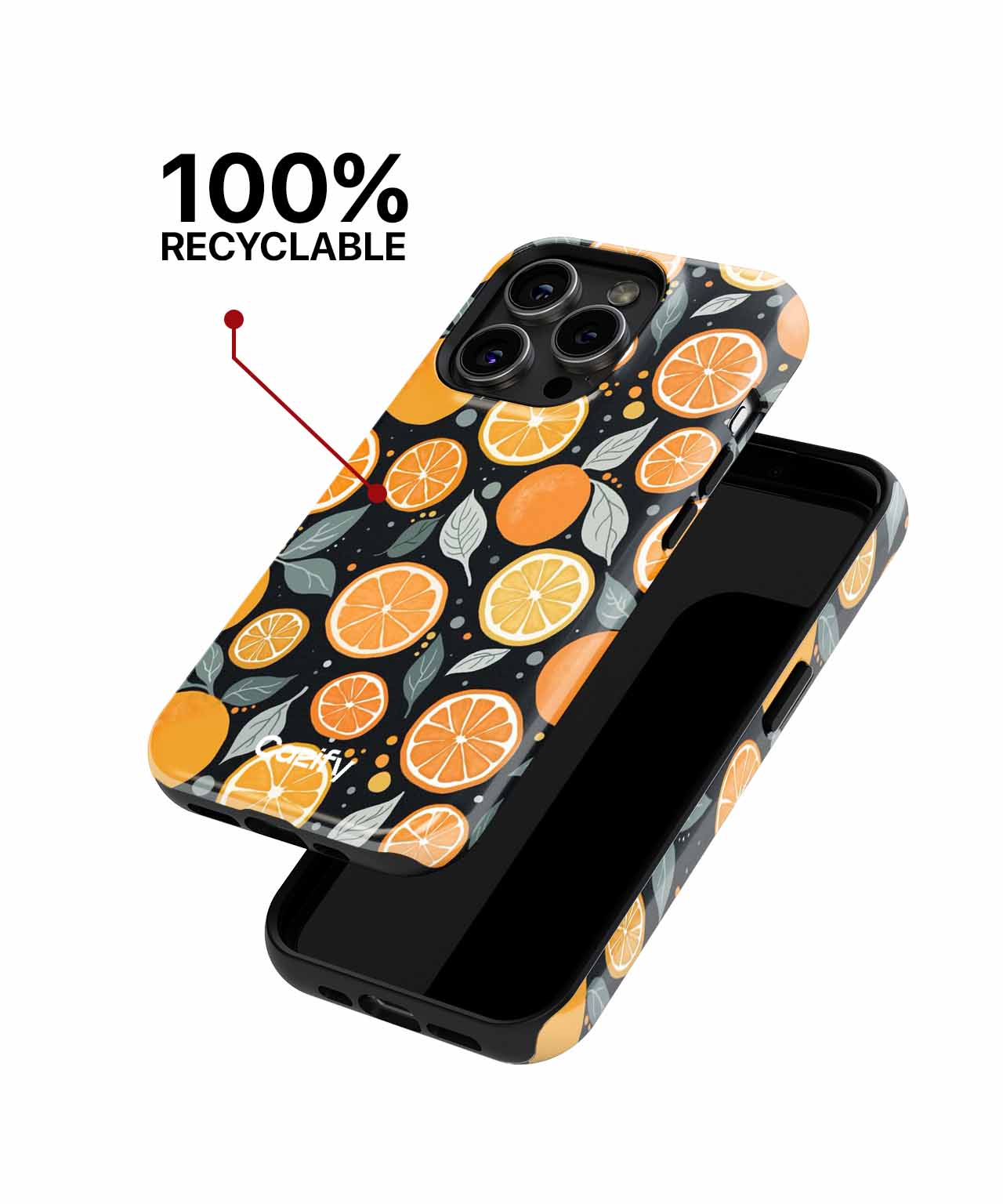 Citrusy Delightful Fruit Explosion iPhone case Case Cazify - Delivery Canada