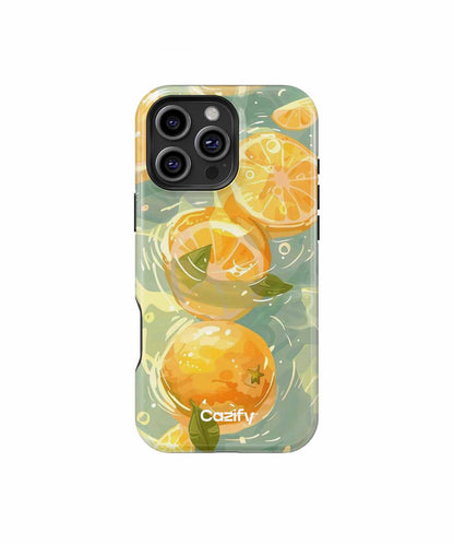 Citrusy Splashing Sunshine Delight iPhone case Case Cazify - Delivery Canada