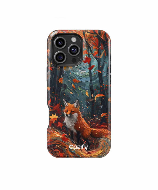 Clever Fox in Autumn Wonderland iPhone case Case Cazify - Delivery Canada