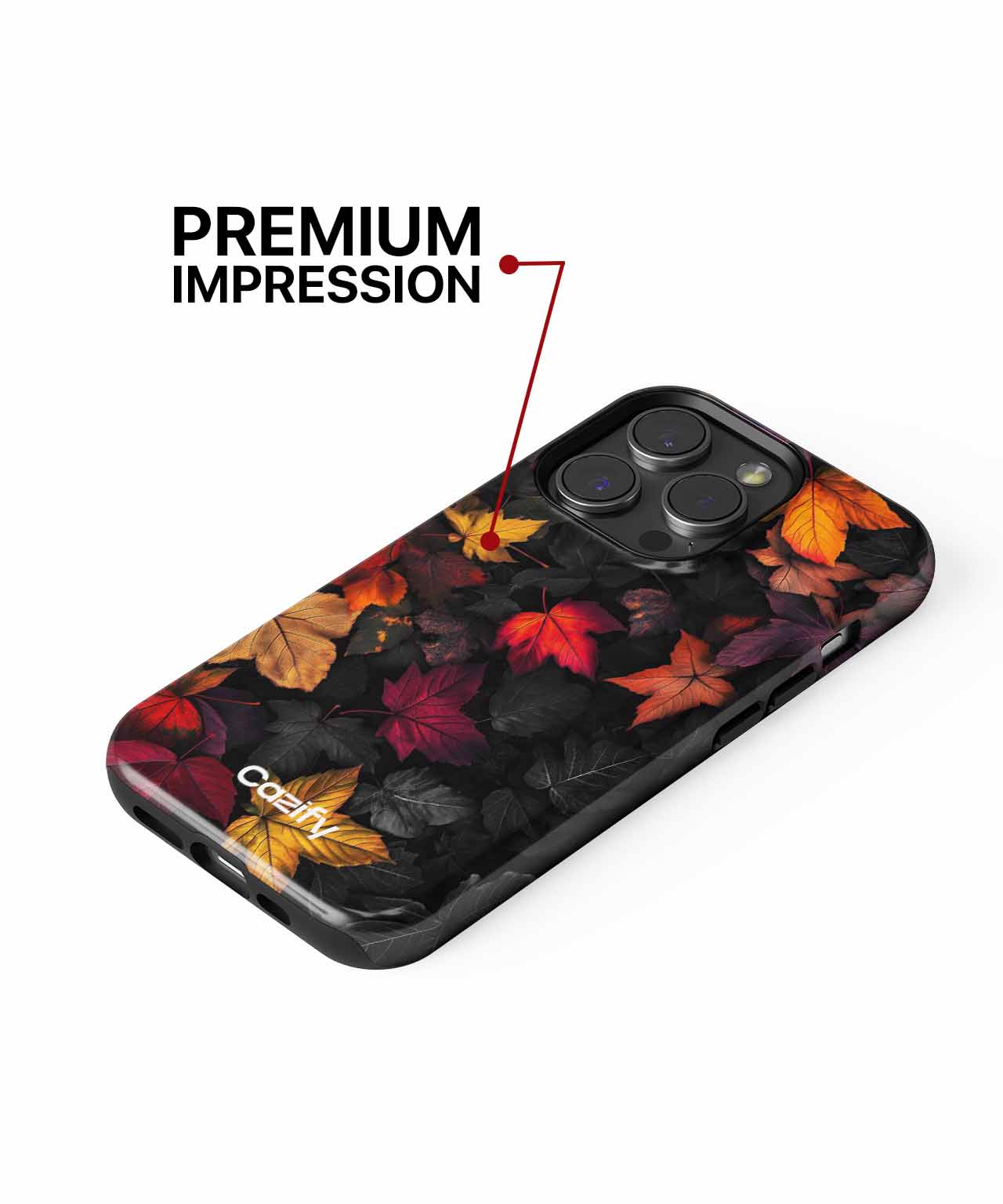 Colorful Autumn Leaves Extravaganza iPhone case Case Cazify - Delivery Canada
