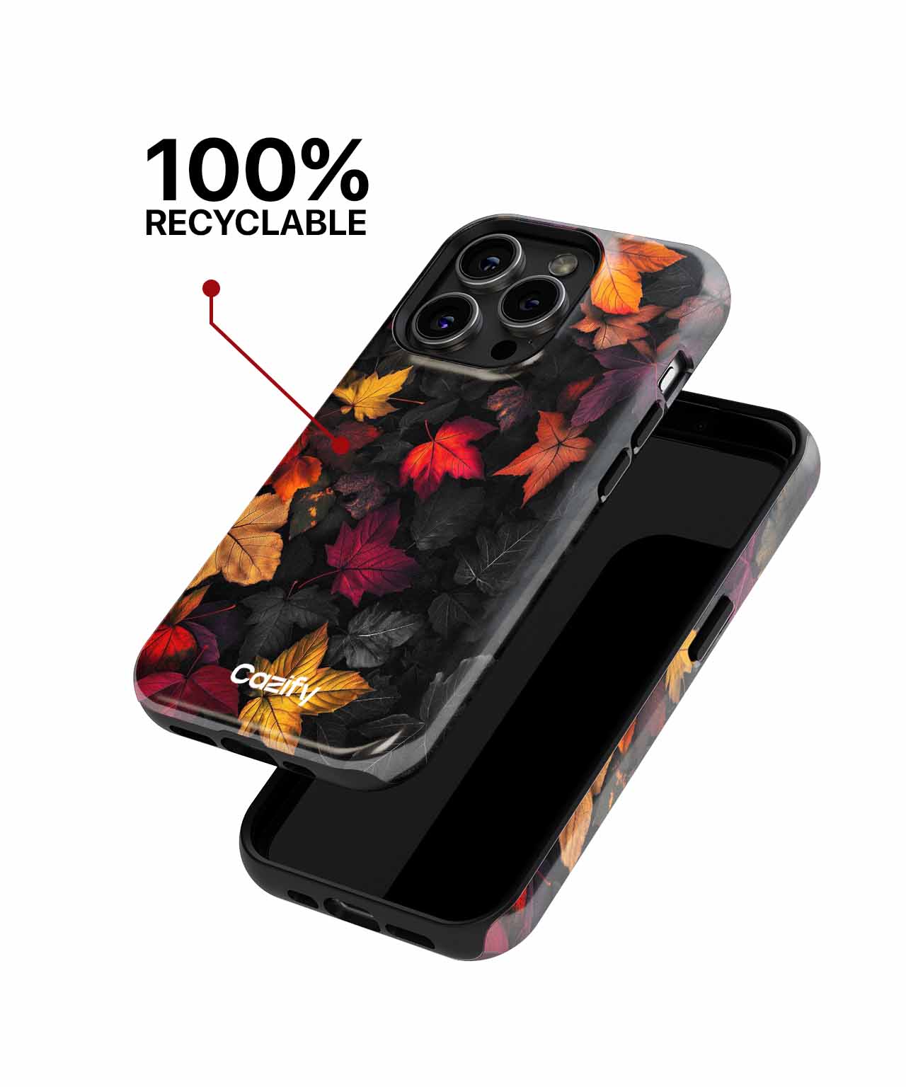 Colorful Autumn Leaves Extravaganza iPhone case Case Cazify - Delivery Canada