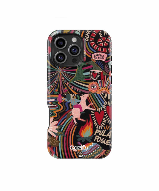 Colorful Carnival Extravaganza of Fun iPhone case Case Cazify - Delivery Canada
