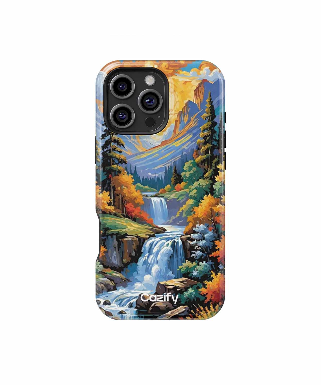 Colorful Cascades with Autumn Glory iPhone case Case Cazify - Delivery Canada