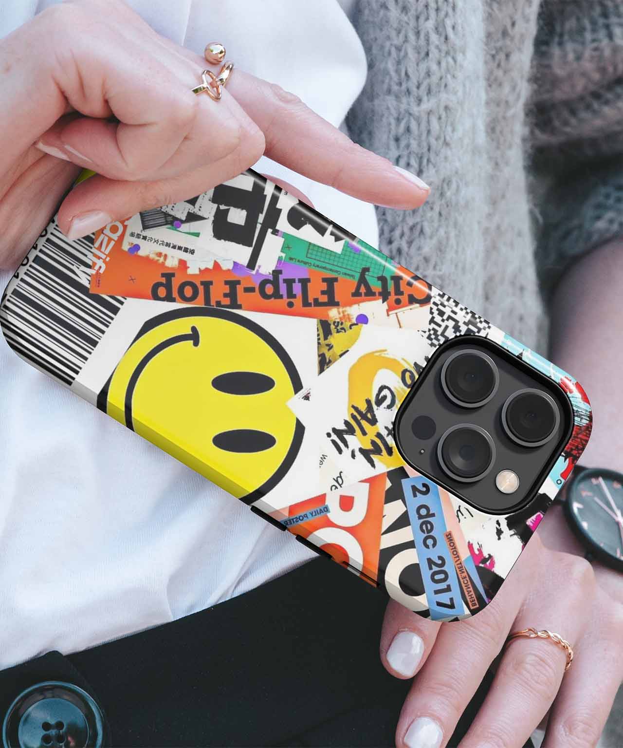 Colorful Collage of Fun Memories iPhone case Case Cazify - Delivery Canada