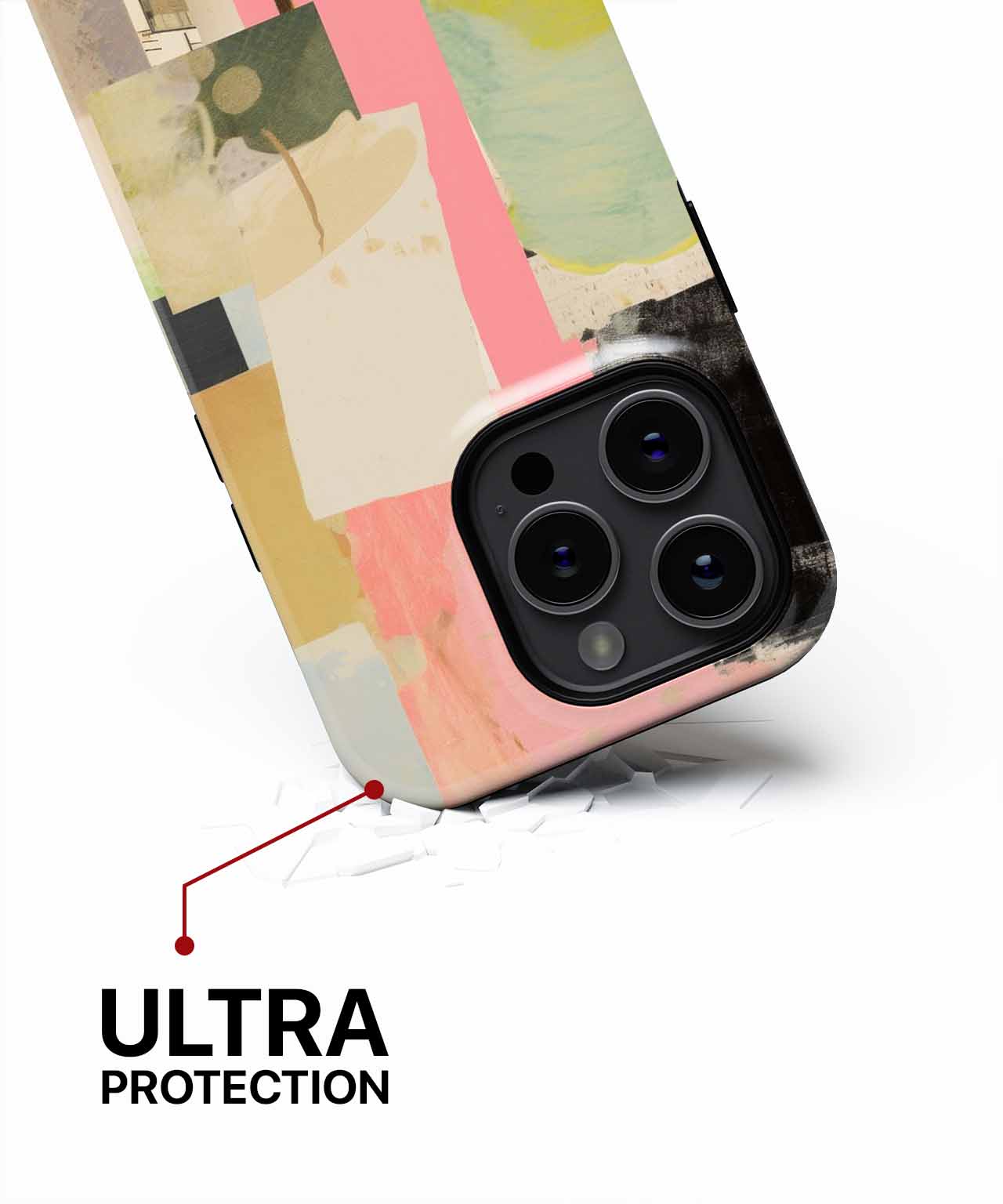 Colorful Creative Chaos of Papers iPhone case Case Cazify - Delivery Canada