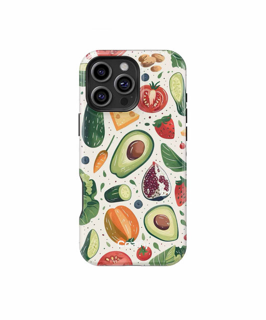 Colorful Crunchy Garden Party iPhone case Case Cazify - Delivery Canada