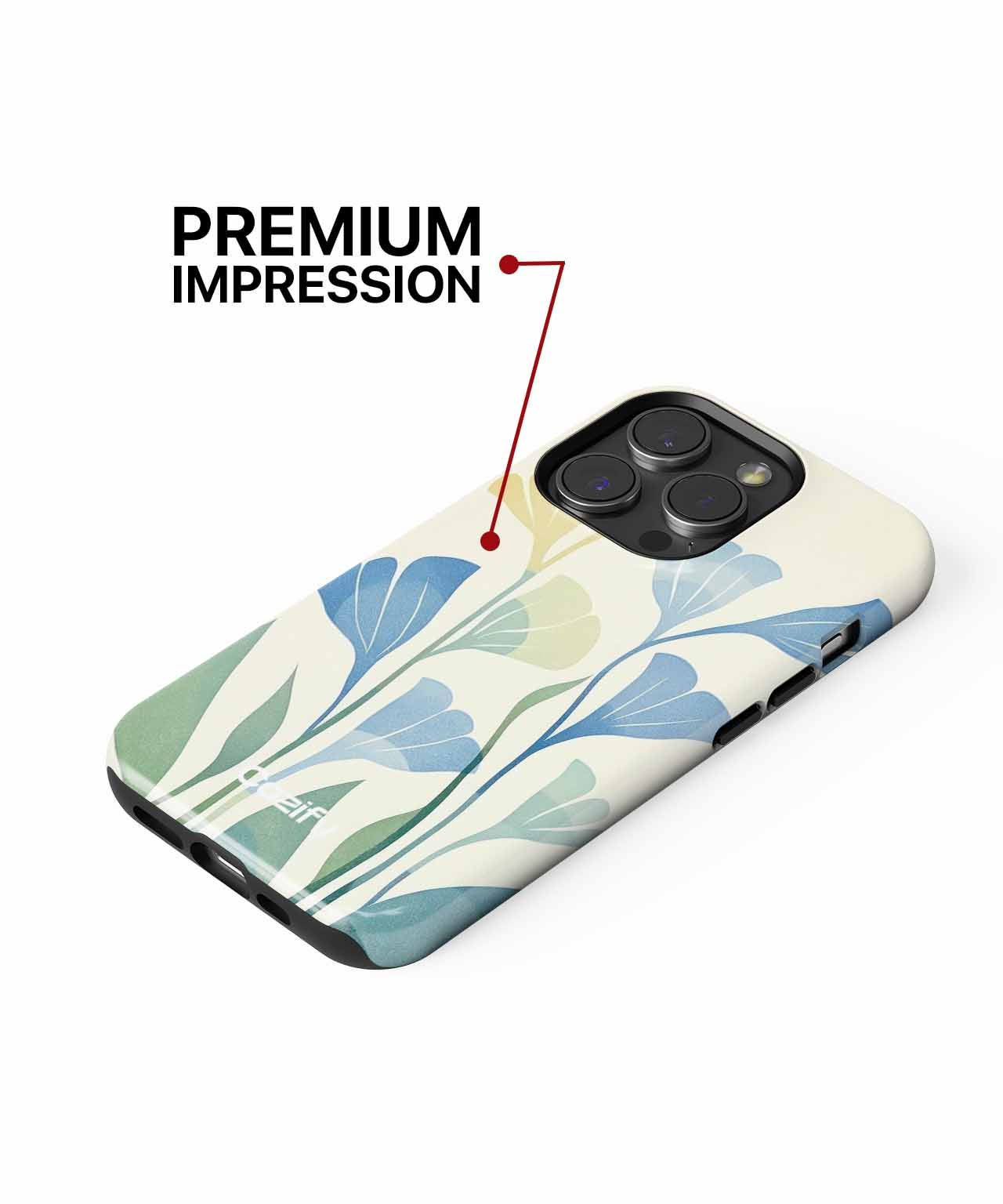 Colorful Dancing Flowers in Soft Pastels iPhone case Case Cazify - Delivery Canada