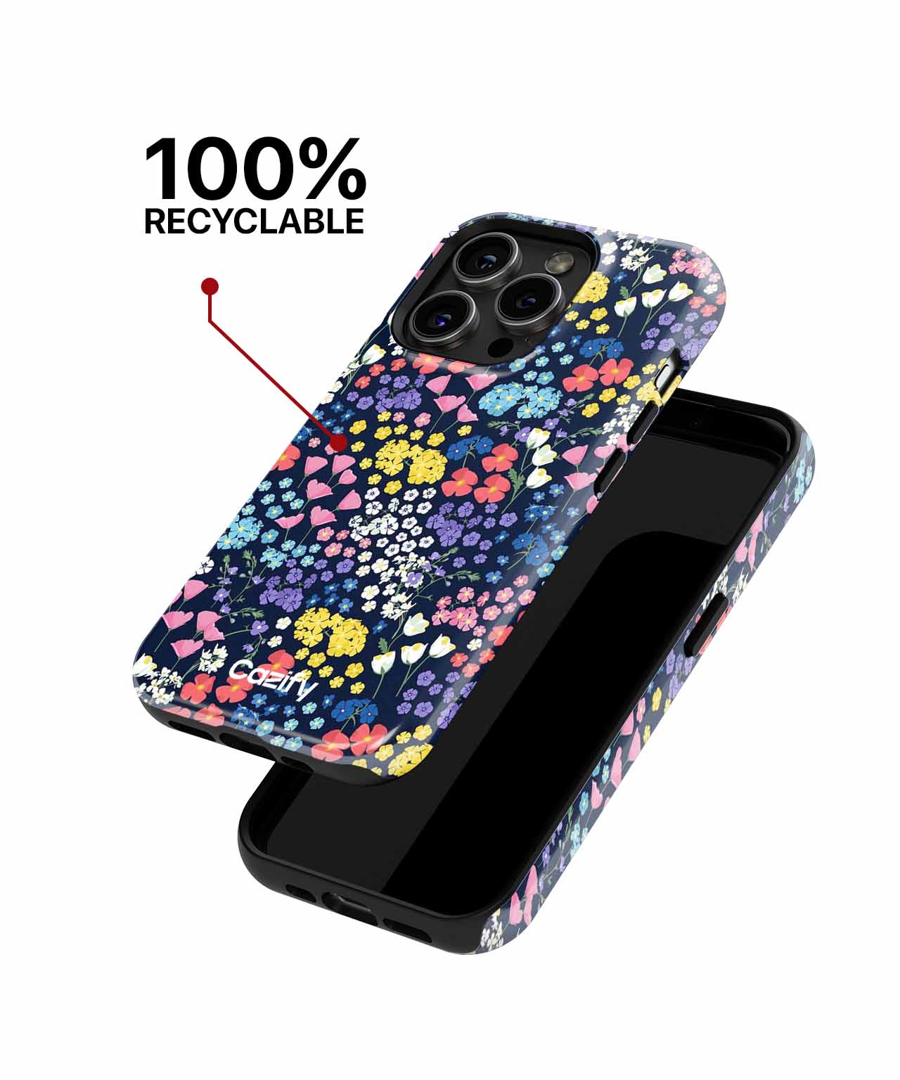 Colorful Floral Explosion For Your Space iPhone case Case Cazify - Delivery Canada