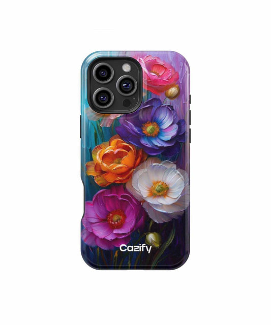 Colorful Floral Explosion of Happiness iPhone case Case Cazify - Delivery Canada