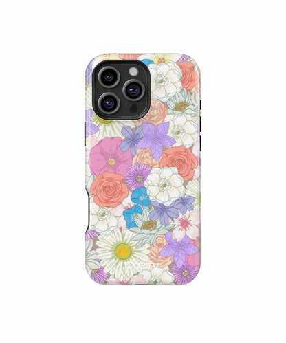 Colorful Floral Fantasy Blooms iPhone case Case Cazify - Delivery Canada
