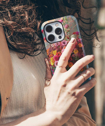 Colorful Flower Explosion in a Vase iPhone case Case Cazify - Delivery Canada