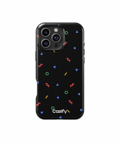 Colorful Fun Shapes Party Vibes iPhone case Case Cazify - Delivery Canada