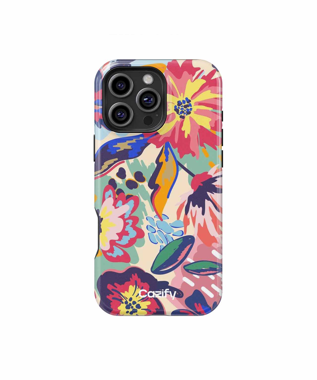 Colorful Garden Party Delight iPhone case Case Cazify - Delivery Canada
