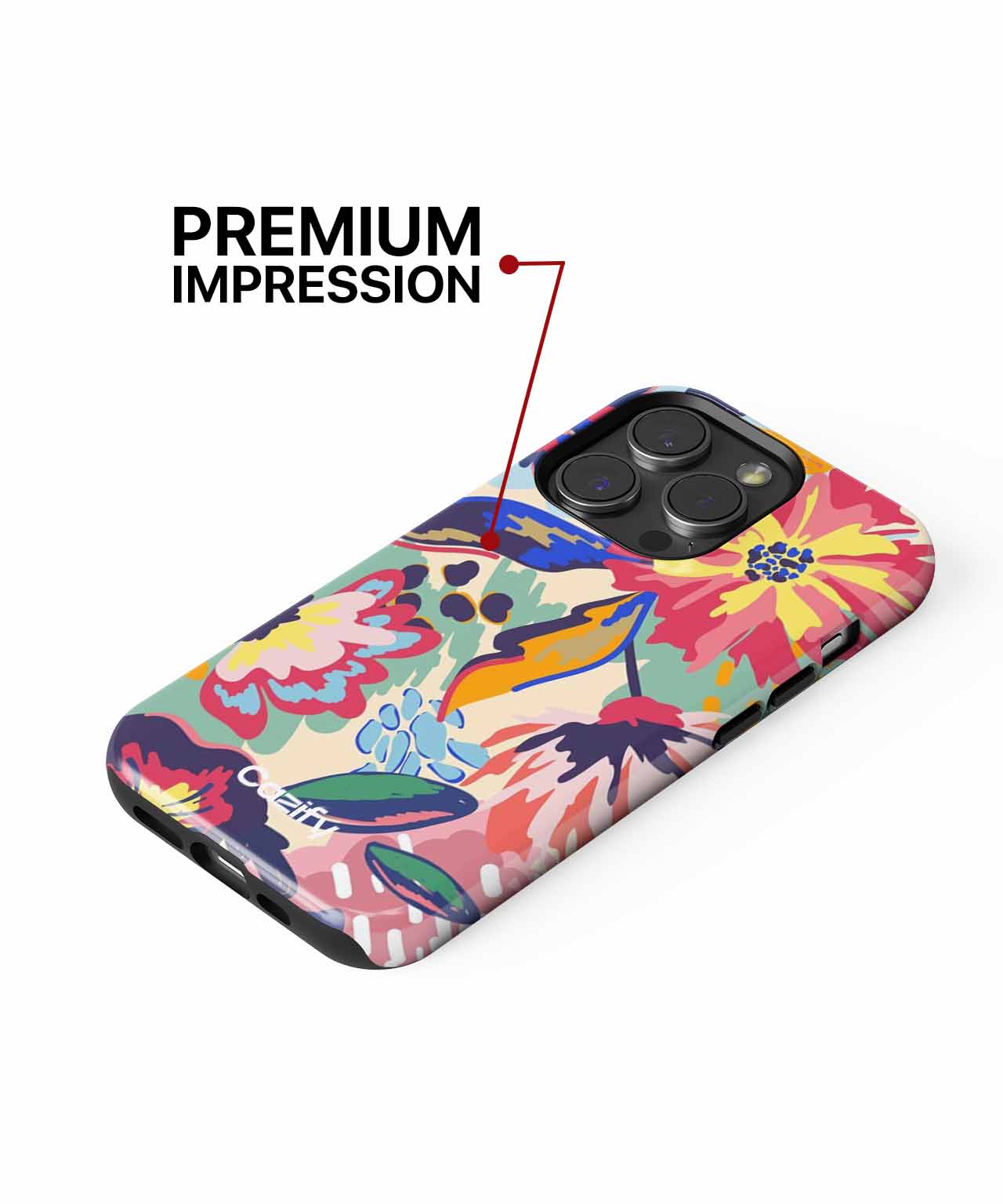 Colorful Garden Party Delight iPhone case Case Cazify - Delivery Canada