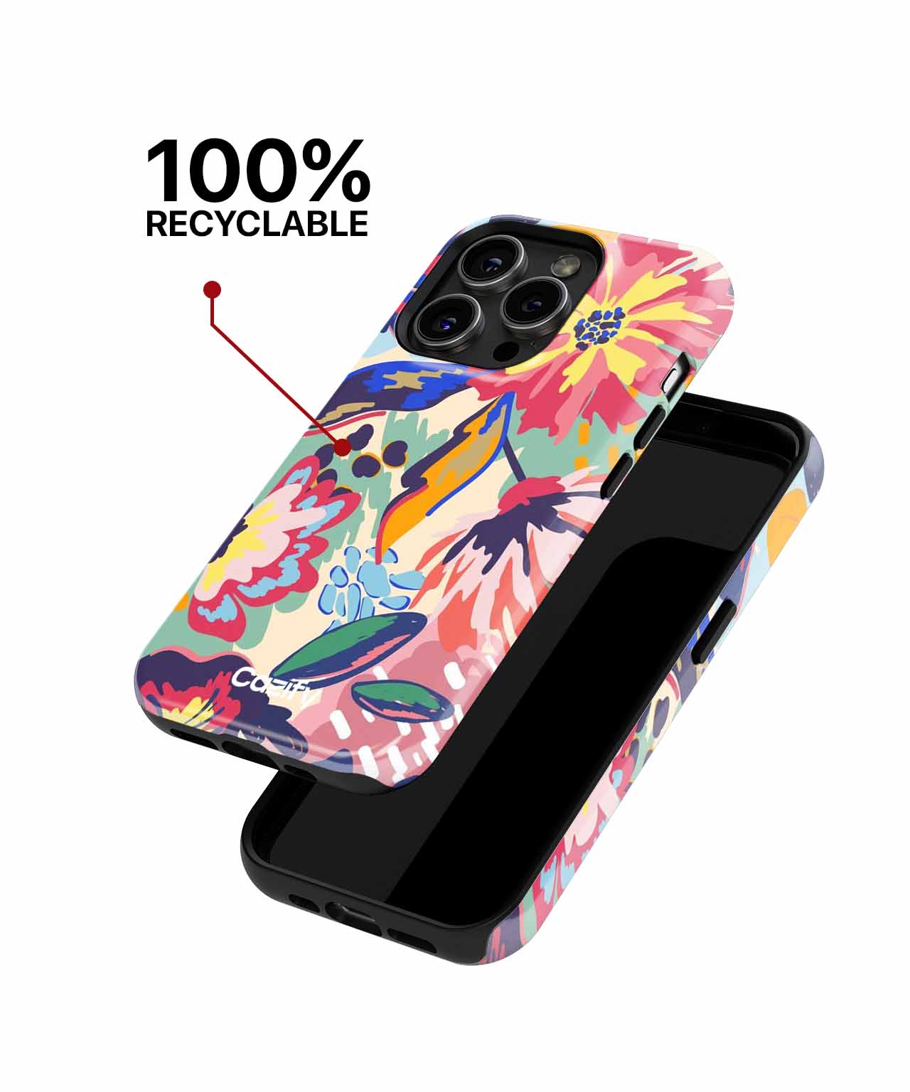 Colorful Garden Party Delight iPhone case Case Cazify - Delivery Canada