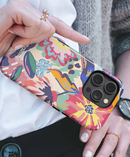 Colorful Garden Party Delight iPhone case Case Cazify - Delivery Canada