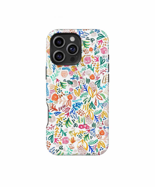 Colorful Garden Party Extravaganza iPhone case Case Cazify - Delivery Canada