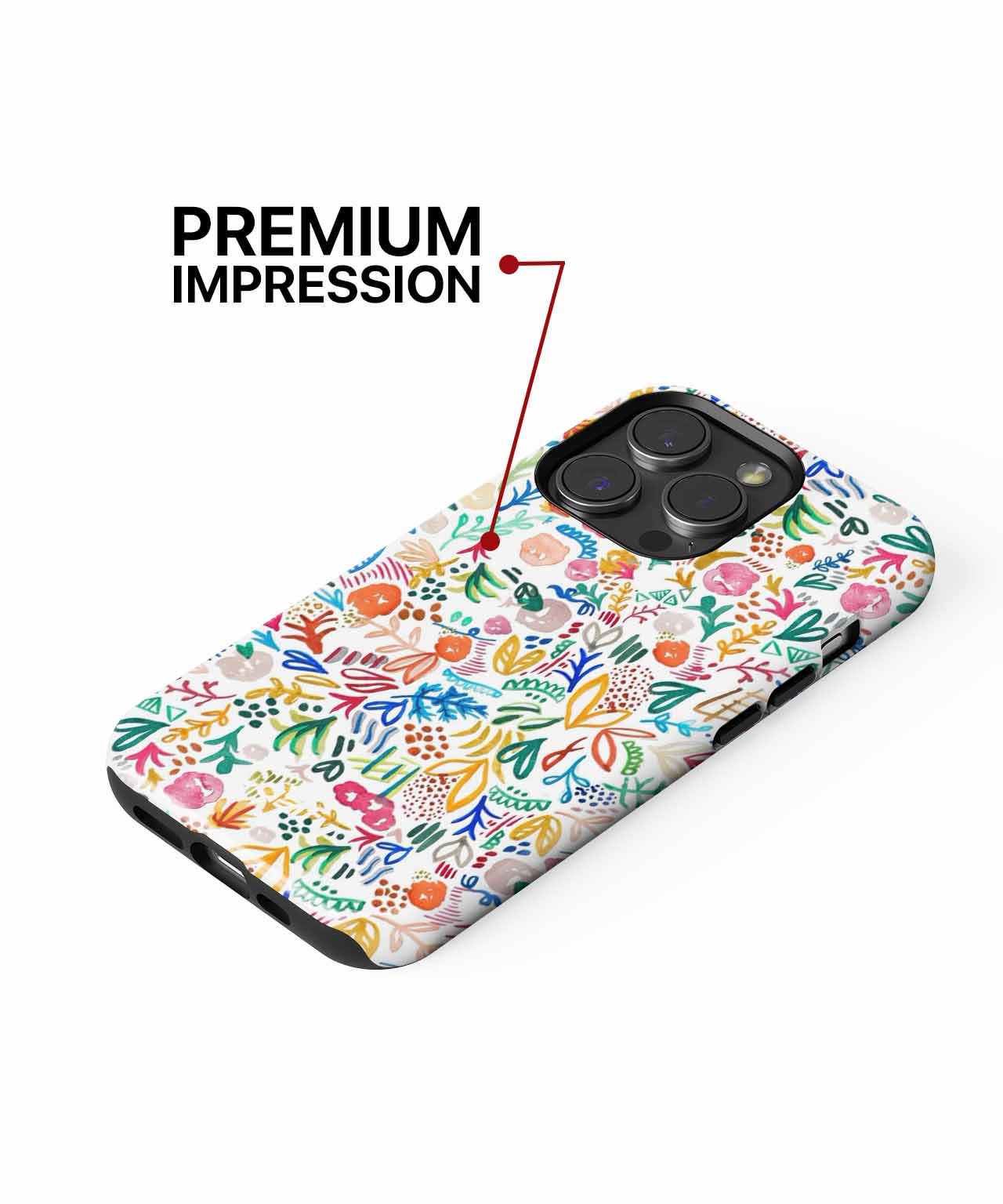 Colorful Garden Party Extravaganza iPhone case Case Cazify - Delivery Canada