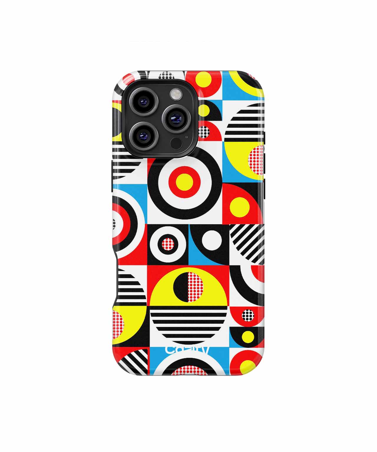 Colorful Geometric Funfest for Everyone iPhone case Case Cazify - Delivery Canada