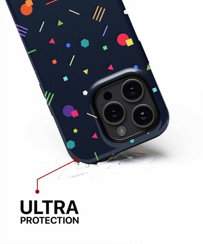 Colorful Geometry Party Extravaganza iPhone case Case Cazify - Delivery Canada