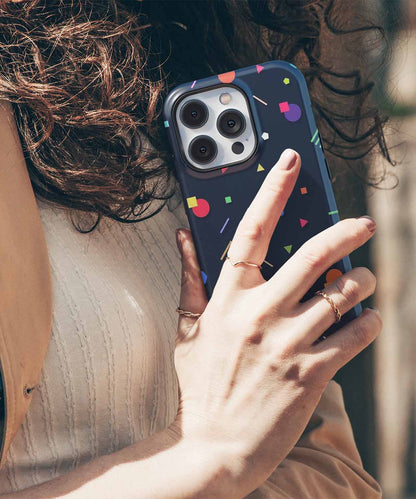 Colorful Geometry Party Extravaganza iPhone case Case Cazify - Delivery Canada