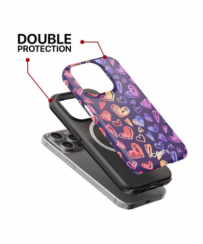 Colorful Heart Explosion of Love iPhone case Case Cazify - Delivery Canada