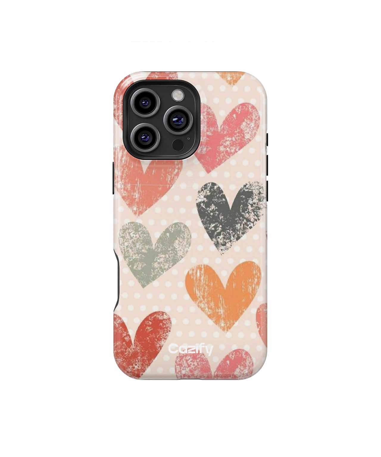Colorful Heartfelt Patterns of Love iPhone case Case Cazify - Delivery Canada