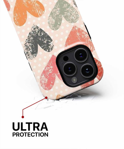 Colorful Heartfelt Patterns of Love iPhone case Case Cazify - Delivery Canada