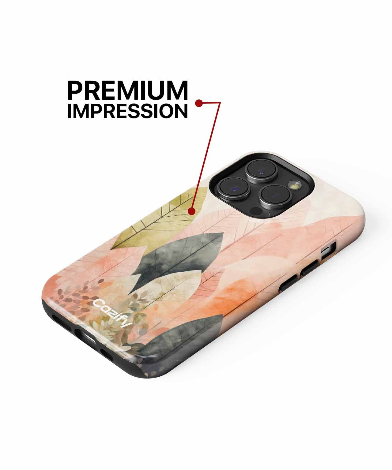 Colorful Leafy Wonderland Embracing Autumn iPhone case Case Cazify - Delivery Canada