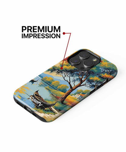 Colorful Sunset Lake Adventure iPhone case Case Cazify - Delivery Canada