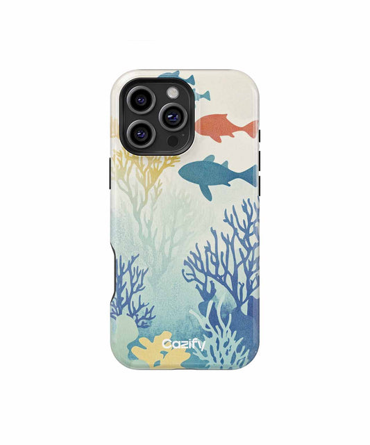 Colorful Swimming Fish Party iPhone case Case Cazify - Delivery Canada