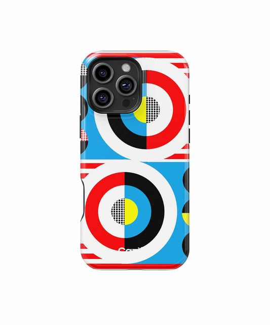Colorful Target Party Vibes iPhone case Case Cazify - Delivery Canada