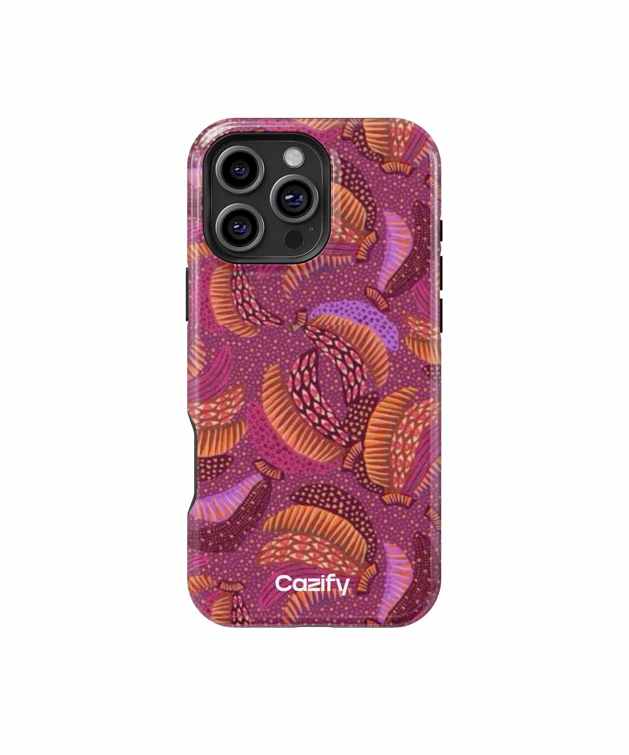 Colorful Twirling Leaves Dance Party iPhone case Case Cazify - Delivery Canada