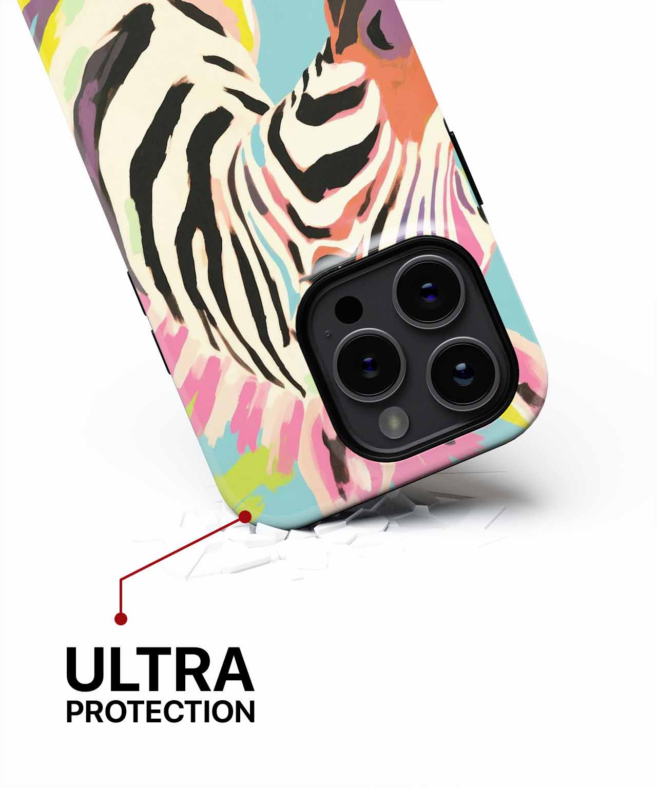 Colorful Zebra in a Rainbow Dream iPhone case Case Cazify - Delivery Canada