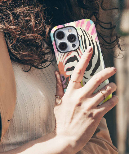 Colorful Zebra in a Rainbow Dream iPhone case Case Cazify - Delivery Canada