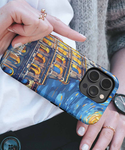 Colosseum Under Starry Night Sky iPhone case Case Cazify - Delivery Canada