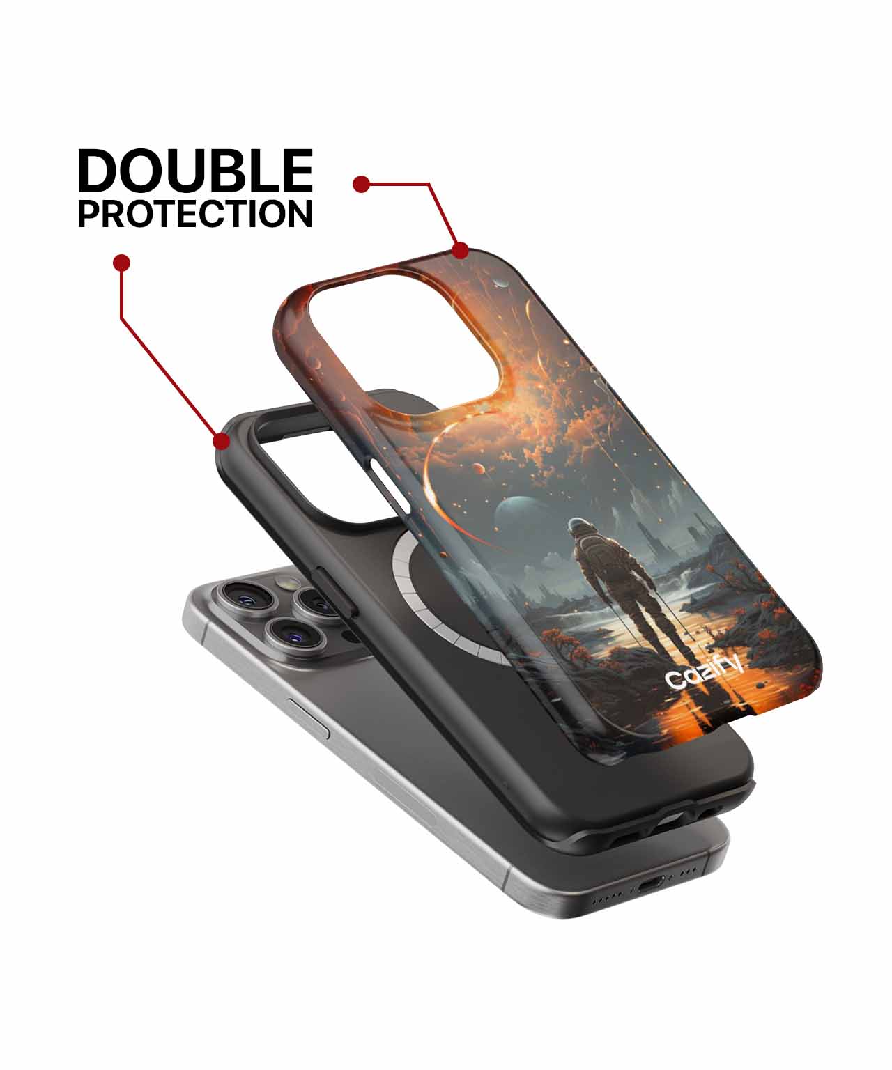 Cosmic Adventure Awaits in the Stars iPhone case Case Cazify - Delivery Canada