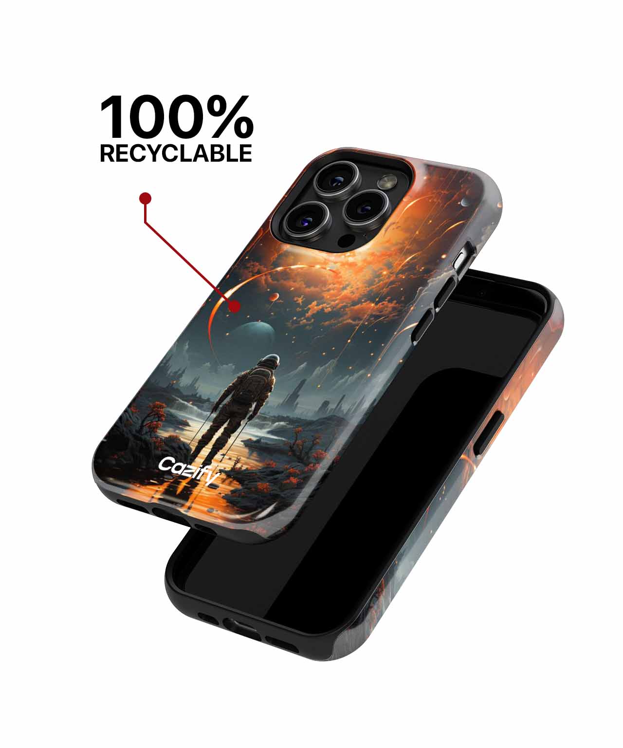 Cosmic Adventure Awaits in the Stars iPhone case Case Cazify - Delivery Canada